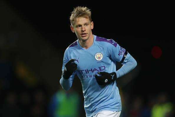 Зинченко выйдет в старте «Манчестер Сити» на матч против «Шеффилд Юнайтед»