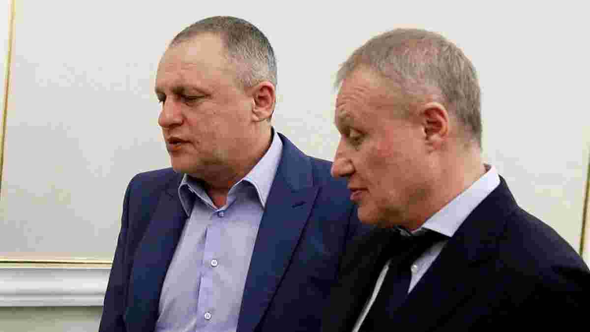 «Слався, родной «Шахтер». Братья Суркисы пришли поболеть за дончан в матче с «Монако». Фотофакт