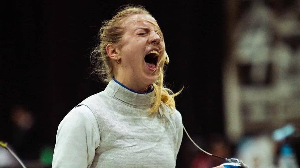 Українська фехтувальниця Миронюк в 22 роки стала віцечемпіонкою Європи