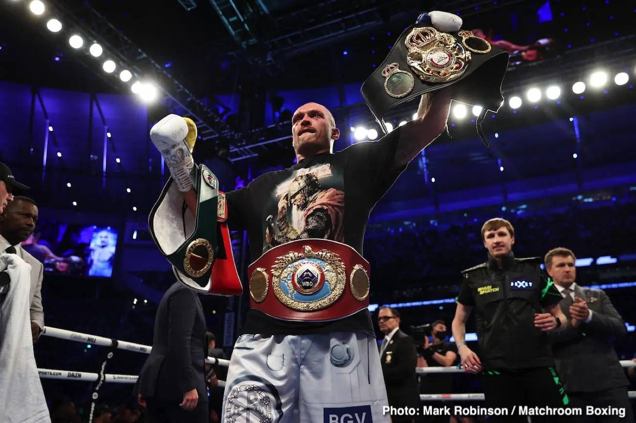 Рейтинг BoxRec: Усик залишився кращим супертяжем планети, інші українці - регресують