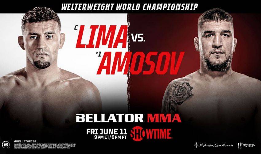 На чолі з українцем. Файткард турніру Bellator 260, де Амосов нарешті поб'ються за пояс