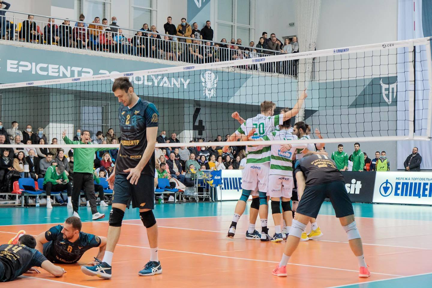 «Епіцентр» поступився в першому матчі Кубка Виклику лідеру чемпіонату Греції