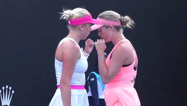 Надежда Киченок вылетела с Australian Open от россиянки и белоруски