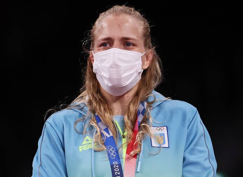 Черкасова – про бронз на Іграх в Токіо: « Я розуміла, що це можуть бути останні 6 хвилин мого життя в боротьбі »