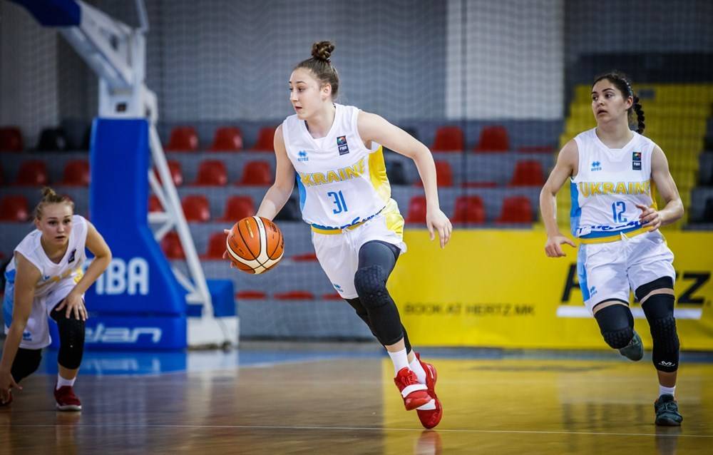Сборная Украины U-18 разгромной победой завершила выступление на Евробаскете