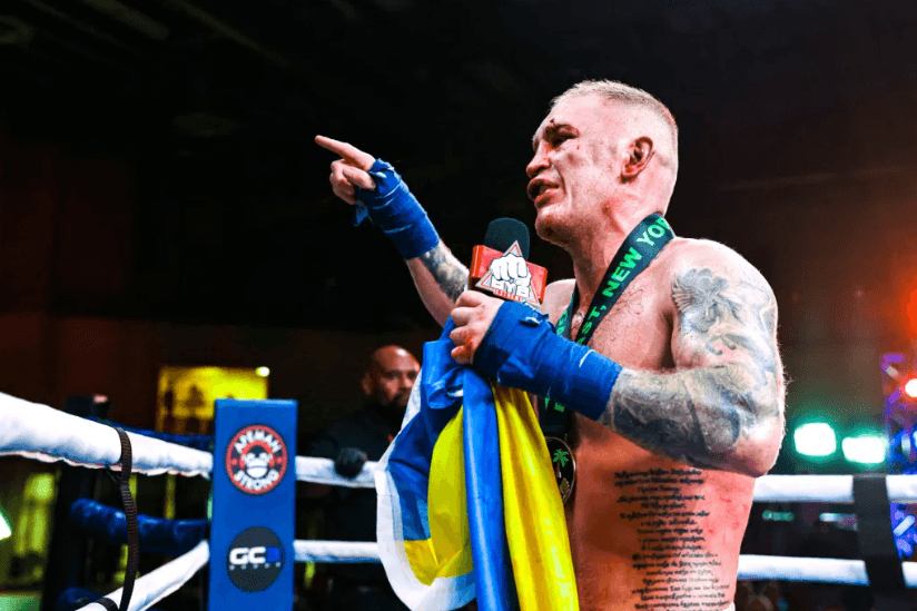 Бовар Ханаков, який пережив пекло в Маріуполі, став першим українцем в лізі кулачних боїв Bare Knuckle FC