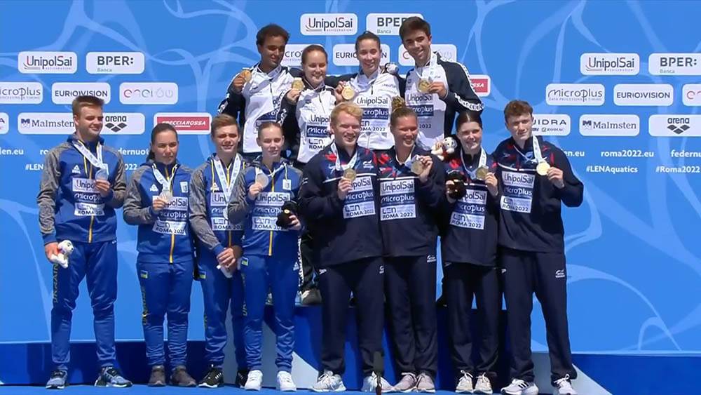 Українські стрибуни у воду завоювали срібло чемпіонату Європи