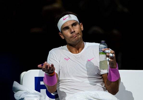 «Это полная чушь!». Надаль не на шутку разозлился поле вопроса о жене