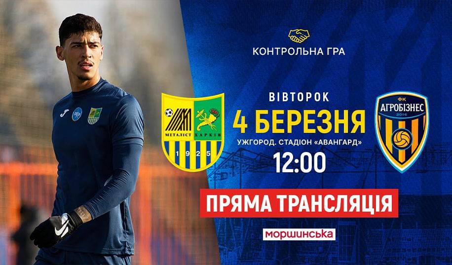 Металлист – Агробизнес. Прямая трансляция