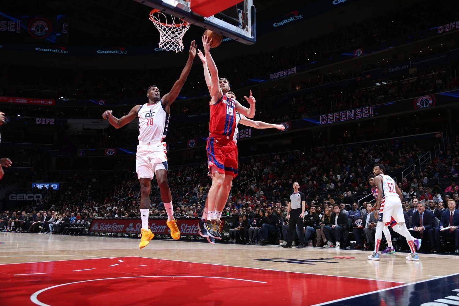 10 очков Михайлюка не помогли «Пистонс» в матче против «Вашингтона»