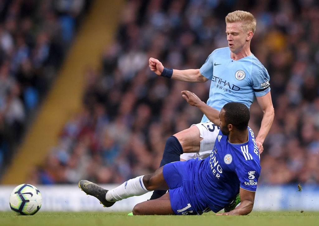 Зинченко – один из лучших игроков «Ман Сити» в матче с «Лестером»