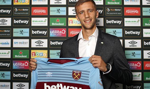 «Вест Хэм» Ярмоленко подписал хавбека сборной Чехии