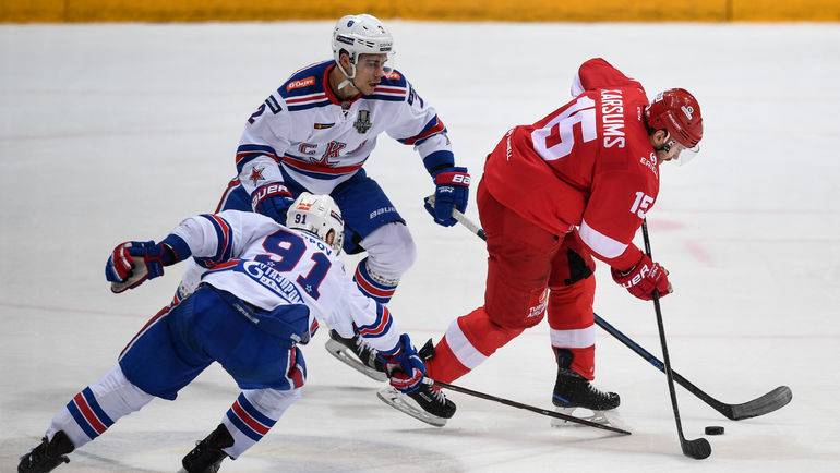 СКА обыграл «Спартак» и повел в серии 