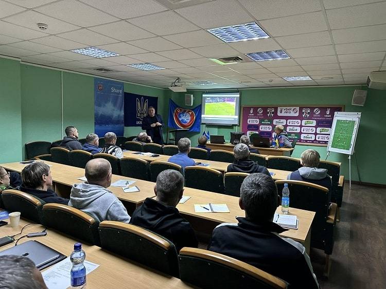 В Украине стартовало обучение на  PRO-диплом УЕФА