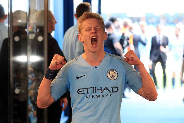 Зинченко подписал контракт с новым спонсором «Манчестер Сити»