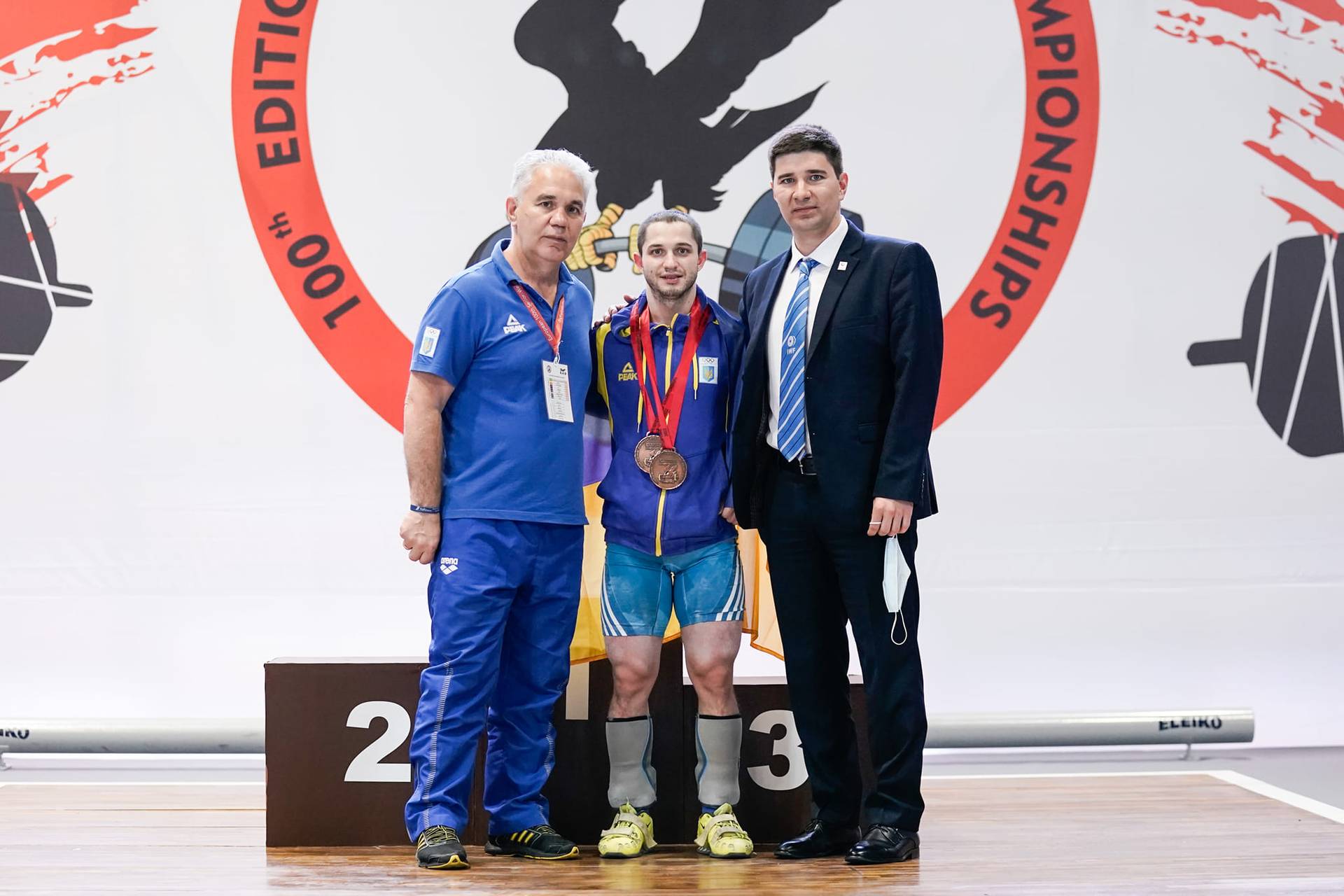 Вороновский взял две медали на чемпионате Европы