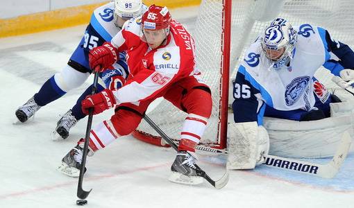 «Спартак» забросил в ворота минского «Динамо» семь шайб и другие результаты игрового дня 