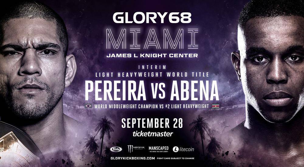 Glory 68: Алекс Перейра – Донеги Абена. Видео трансляция