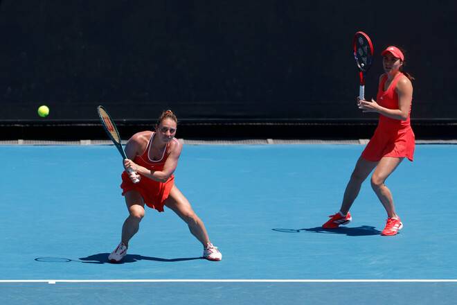 Костюк завершила свої виступи на парному Australian Open-2025