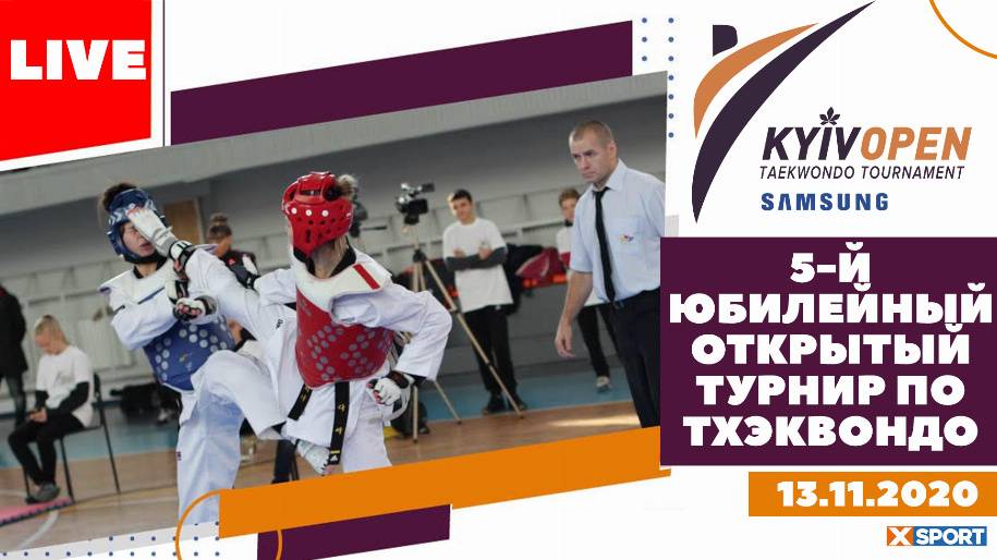 5-й юбилейный открытый турнир по тхэквондо Kyiv Open состоится 13 ноября