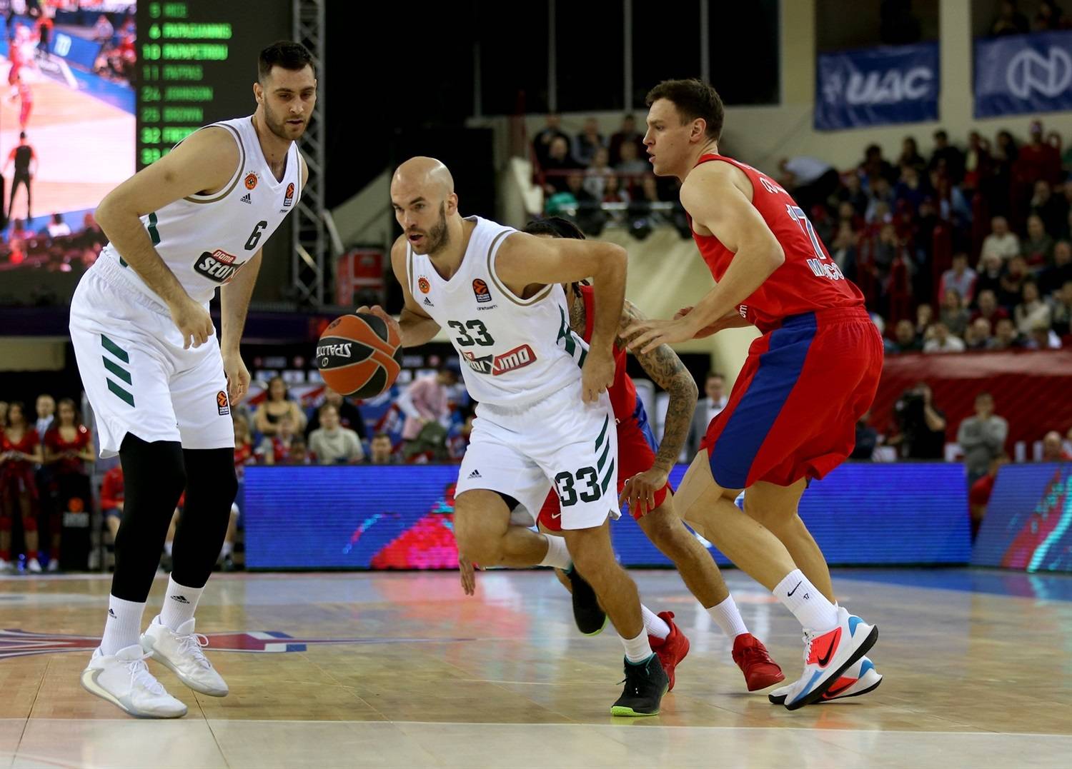 Впечатляющие показатели принесли лидеру «Панатинаикоса» титул MVP 17-го тура Евролиги