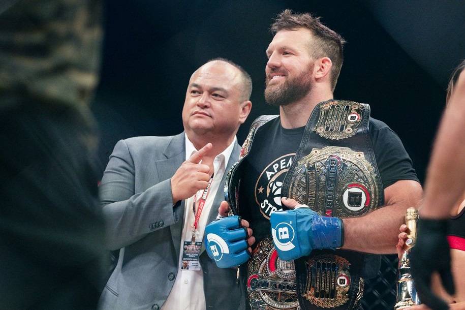 Бэйдер в следующем поединке будет защищать титул в полутяжелом весе