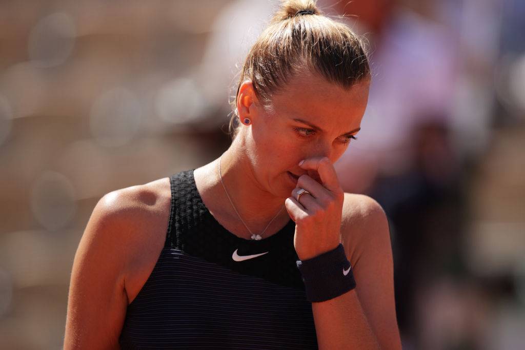 Квітова відновилася після травми, отриманої на Roland Garros