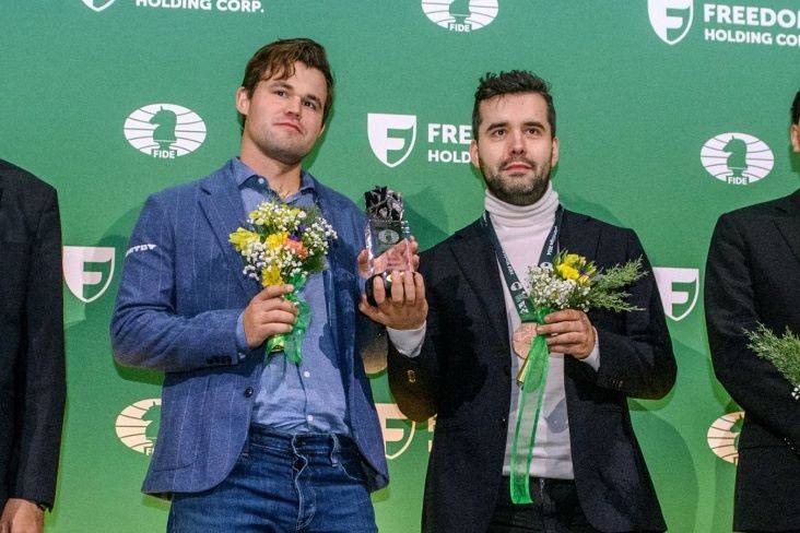 Карлсен розділив титул чемпіона світу з бліцу