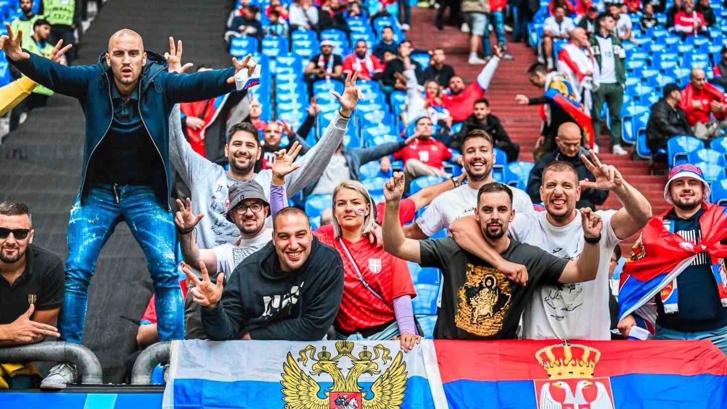 На Євро-2024 фанати Сербії на темі Дончича намагалися вивести з себе словенців