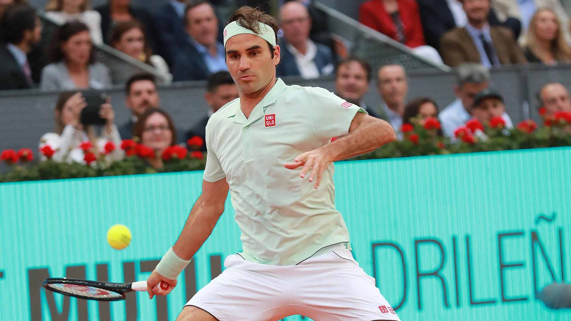 Классический укороченный Федерера – среди лучших ударов дня Masters в Мадриде