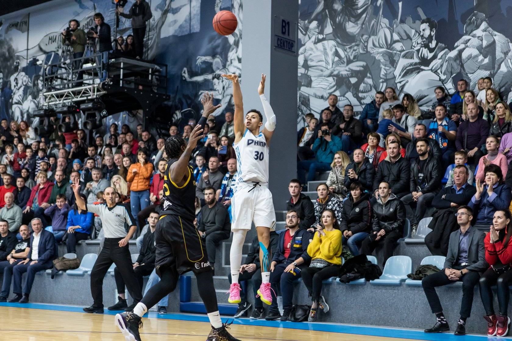 Кубок Европы FIBA. «Днепр» – «Цмоки-Минск». Видео трансляция