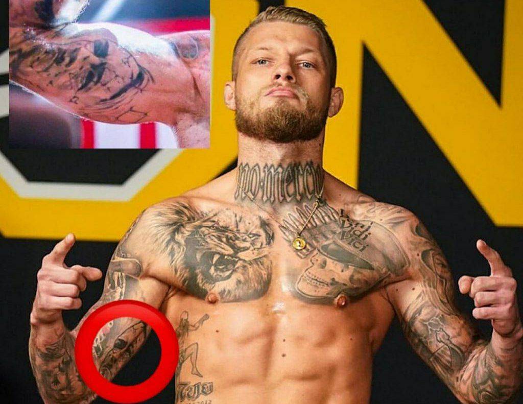 MMA-промоушен звільнив бійця за татуювання з Гітлером