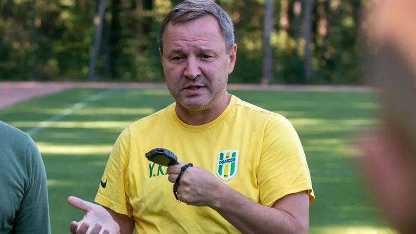 Калитвинцев відреагував на перемогу Полісся над Дніпром-1 в Кубку України