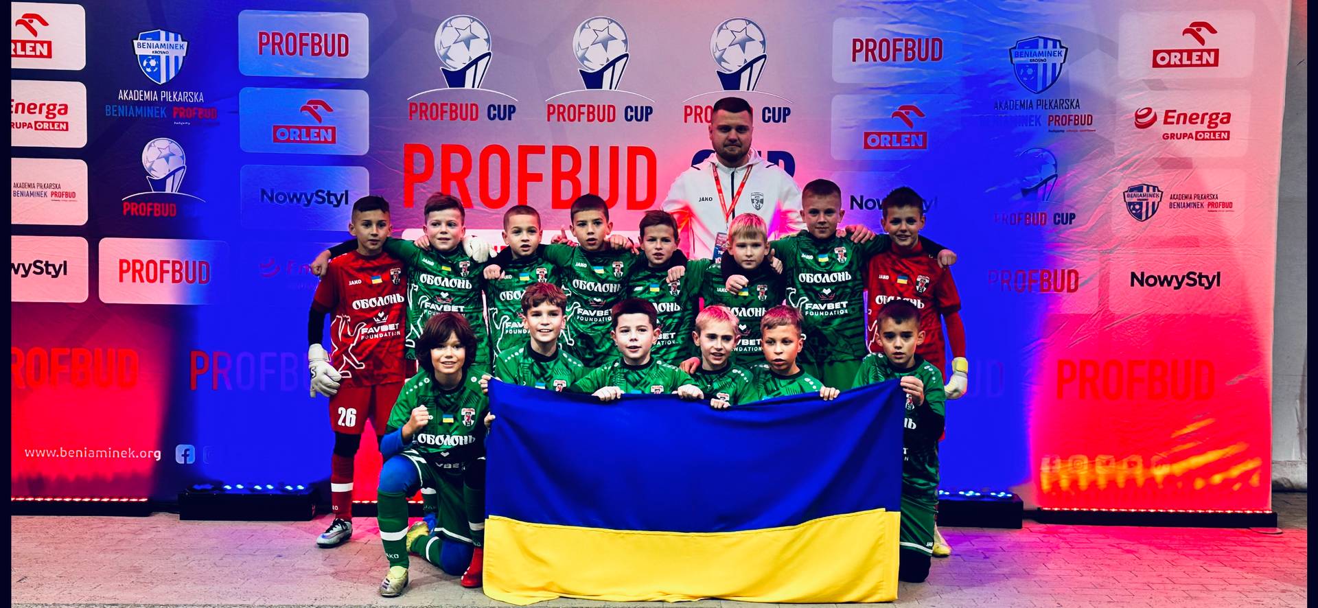 Favbet Foundation выделил 100 000 грн для детской команды ФК «Оболонь»