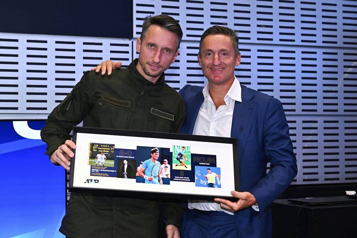 Стаховський: «Турин був українським під час ATP Finals»