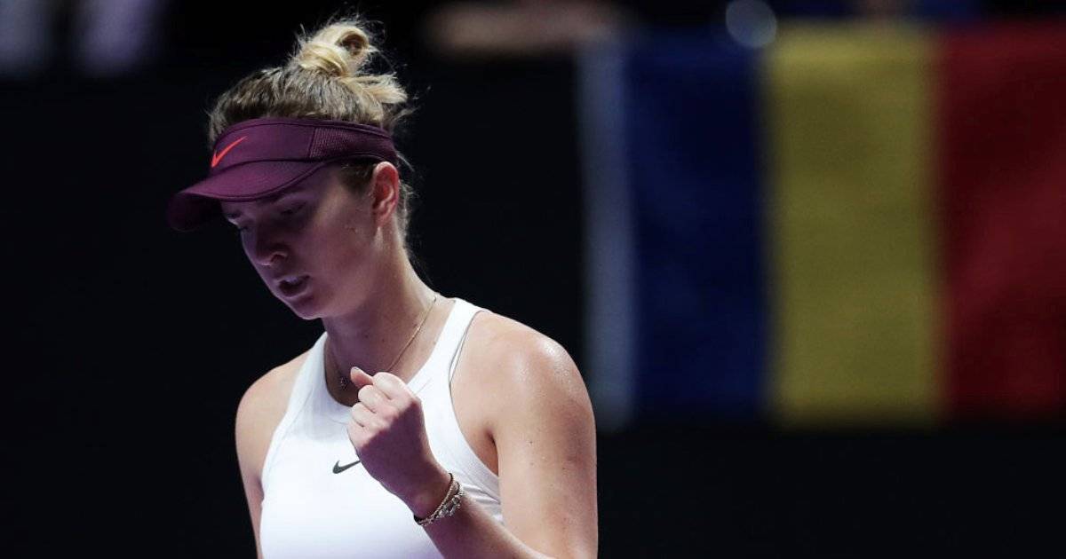 Чудо траектория. Свитолина во второй раз стала автором лучшего удара дня на Итоговом турнире