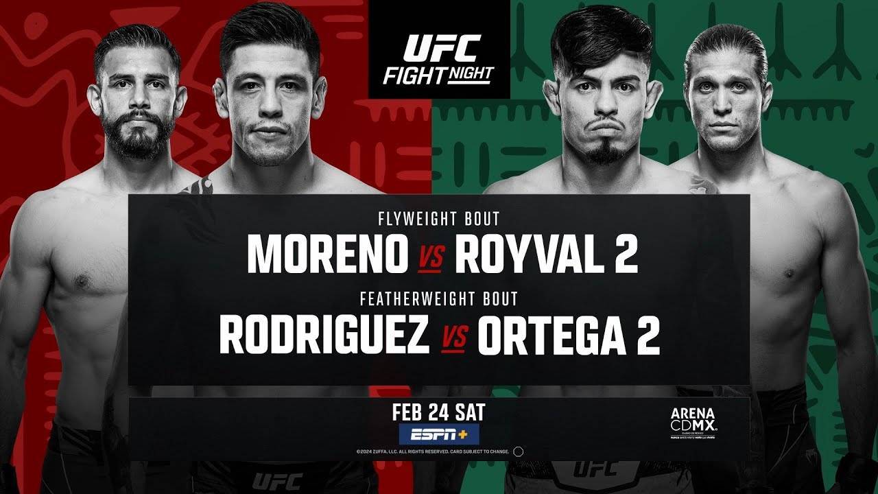 Результати UFC Fight Night 237: Поразка Морено та Бондаря, перемога Ортеги