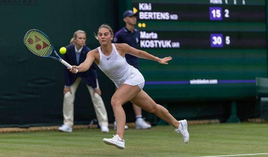 Во втором круге Wimbledon Костюк сыграет с полуфиналисткой US Open