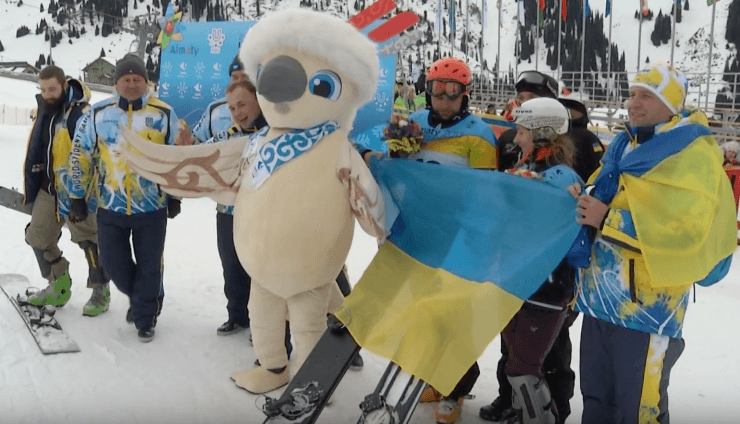 Две украинские медали на Универсиаде. Видео заездов, награждения и комментариев призеров