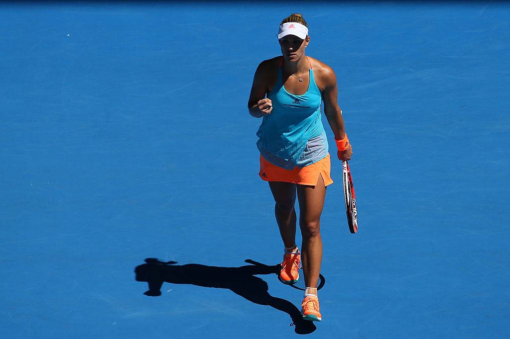 Australian Open. Кербер снова проиграла сет, но вышла в третий круг