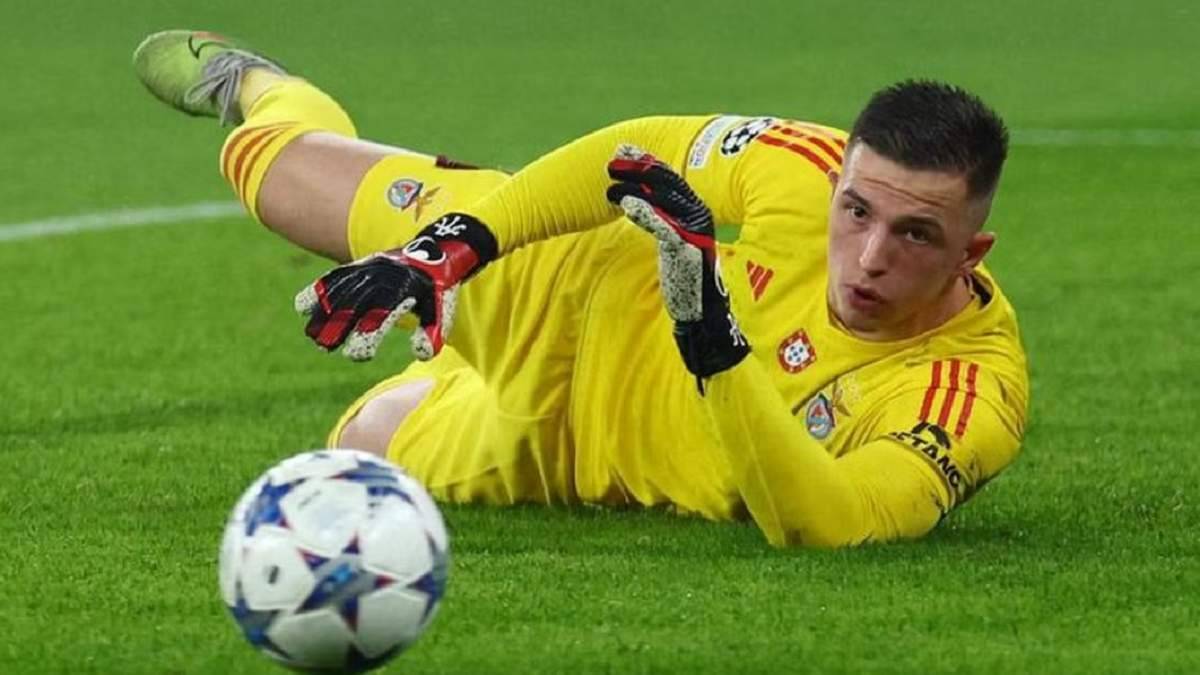 Трубина не слишком высоко оценили после игры с Реал Сосьедадом