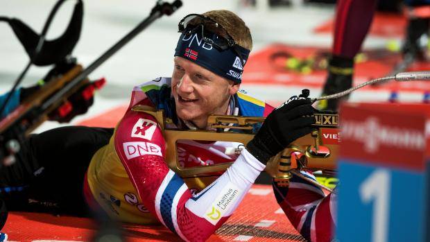 Йоханнес Бе похвастался обновленной винтовкой 