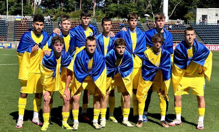 Збірна України U-16 провально стартувала на турнірі у Японії