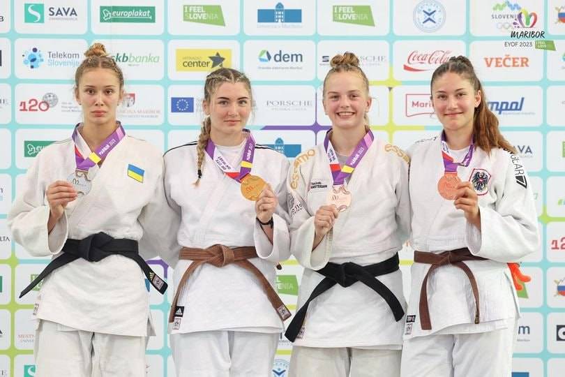 Українці завоювали дві медалі у п'ятий день змагань на ЄЮОФ-2023
