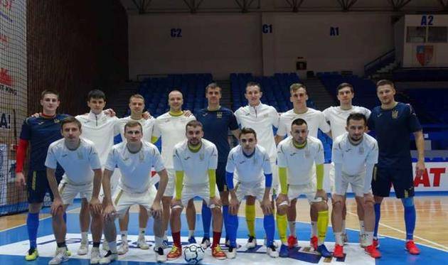 Сьогодні збірна України з футзалу проведе контрольний матч з румунами