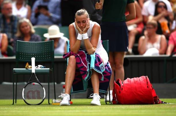 Квитова покинула розыгрыш Wimbledon