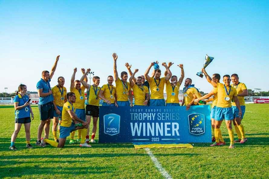 Збірна України з регбі-7 – чемпіон Європи у дивізіоні Trophy