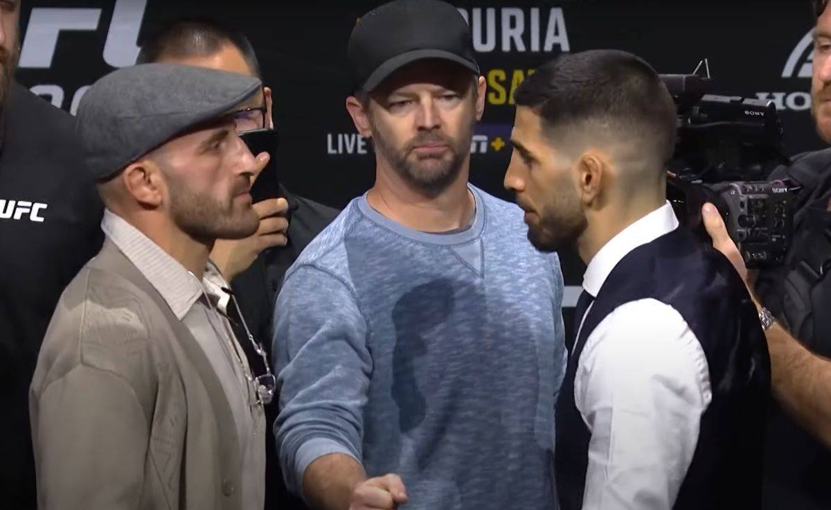 Відео битви поглядів перед турніром UFC 298: