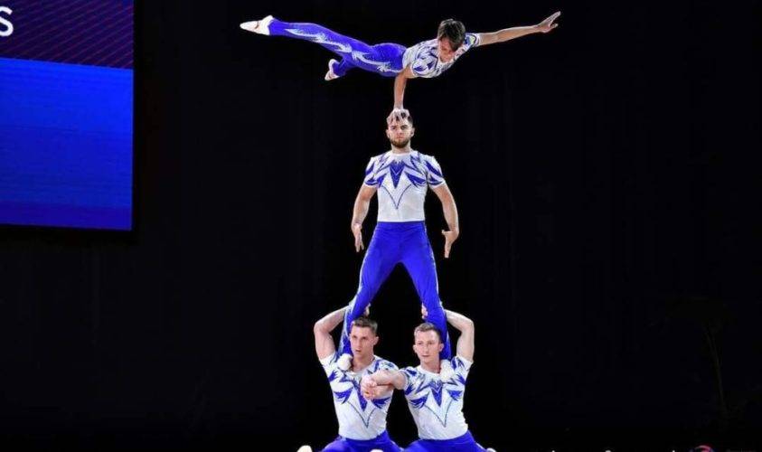 Украинцы выиграли медаль на этапе Кубка мира по спортивной акробатике