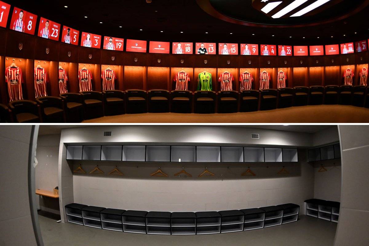 Финалисту ЛЧ досталась гостевая раздевалка стадиона «Атлетико», несмотря на статус номинальных хозяев